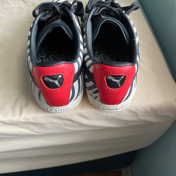 Puma Paul Stanley  Kiss striped Suede Sneakers - Picture 5 of 7